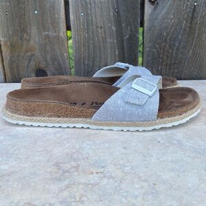 Papillio By Birkenstock Madrid Sandals Grey Women Sie 7